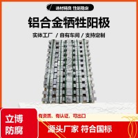 江苏铝牺牲阳极现货供应 阴极保护铝阳极 支持定制
